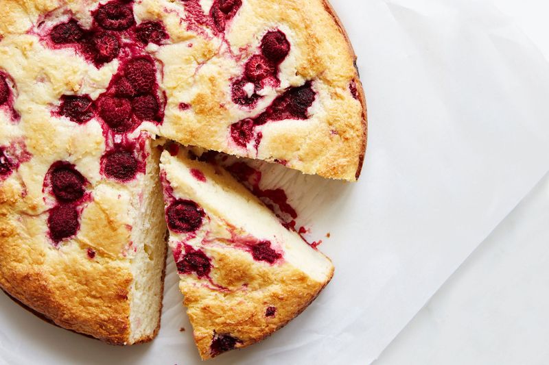 Ricotta Berry Skillet Bake