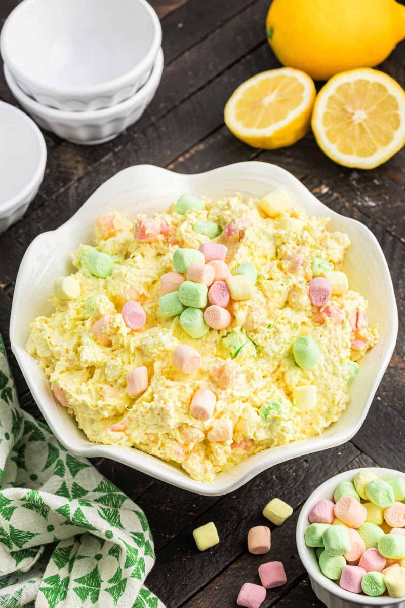 Lemon Jell-O Fluff Salad