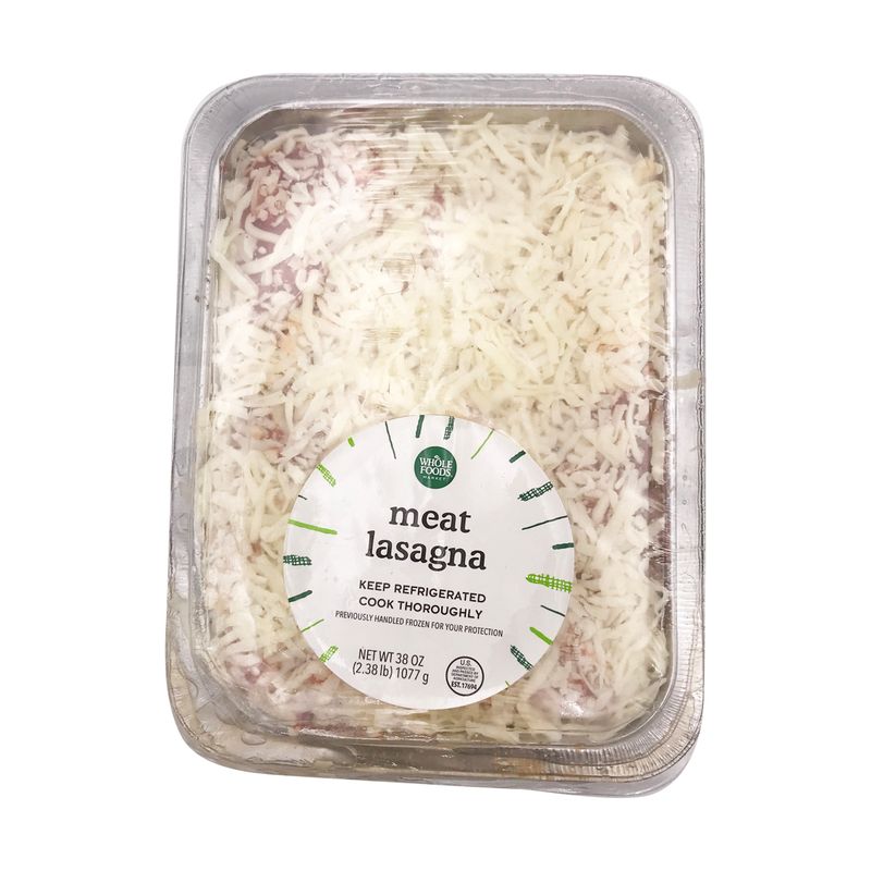 Whole Foods 365 Meat Lasagna
