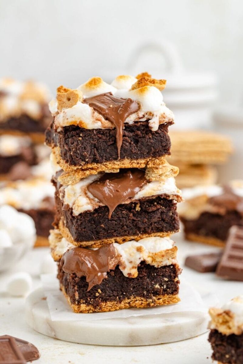 S’mores Brownie Bars
