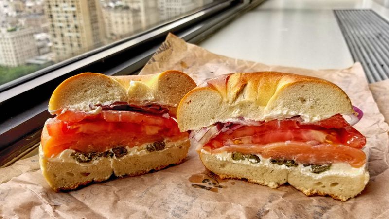 Lox and bagel