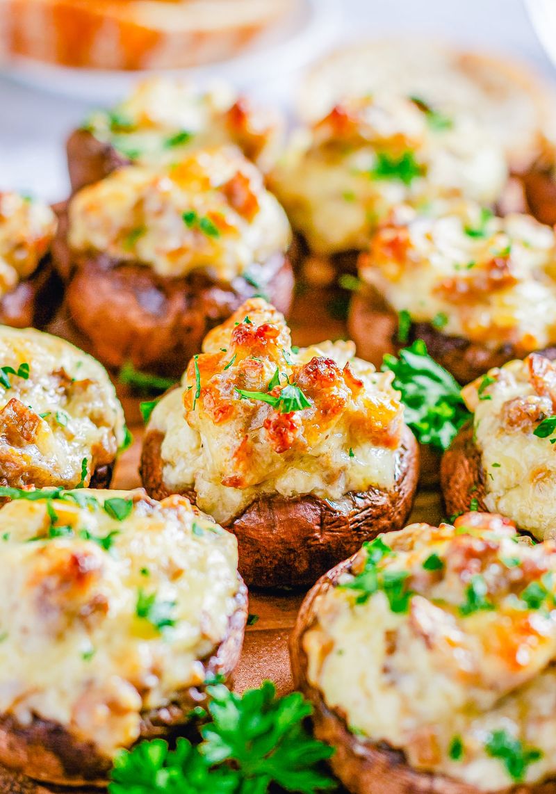 Ranch Stuffed Mushrooms