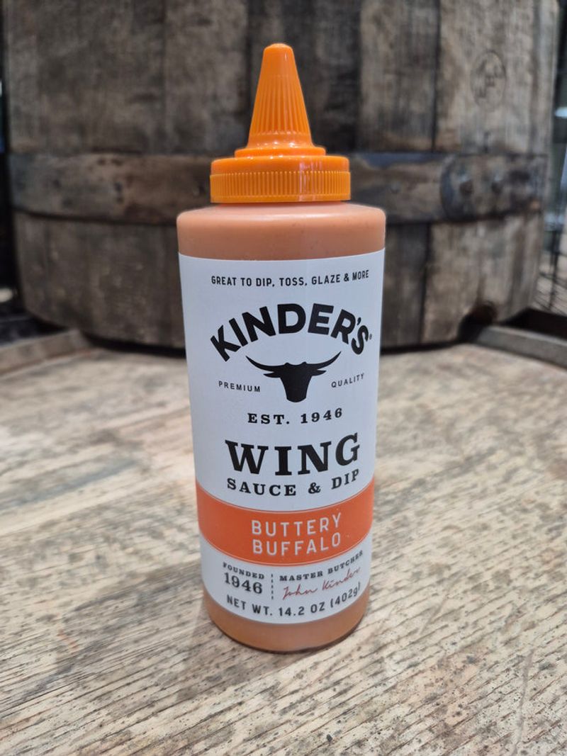 Kinder’s Buttery Buffalo Wing Sauce and Dip