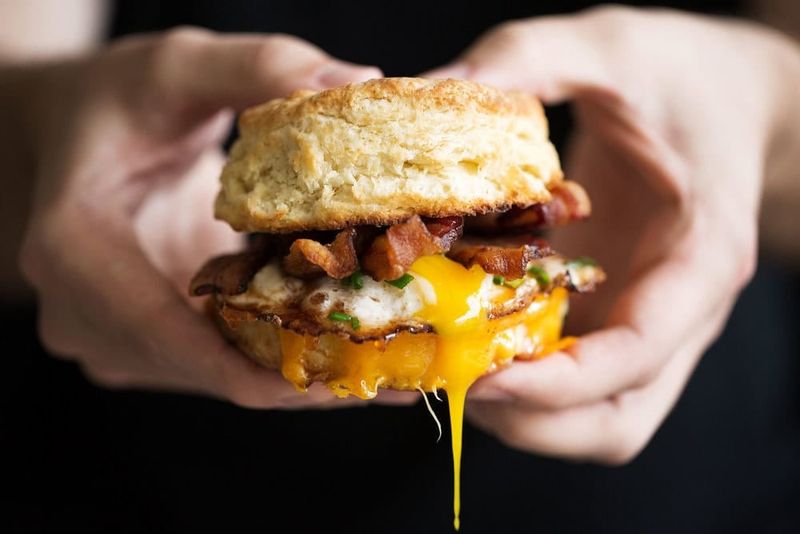 Biscuit Breakfast Sandwiches