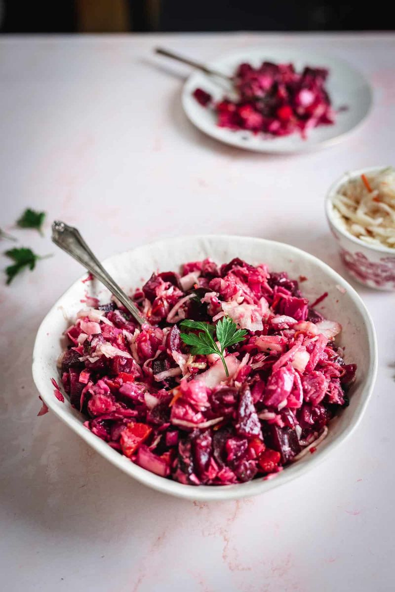 Grandma Ruth's Russian Beet Salad