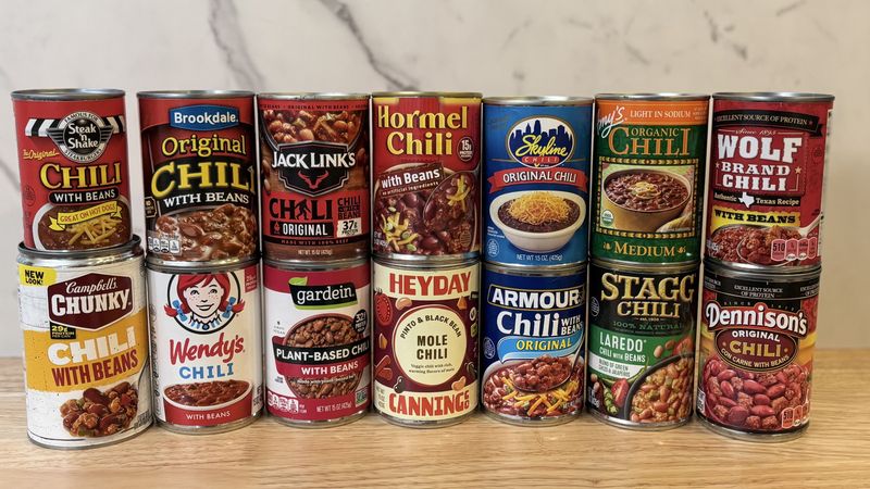 Canned Beef Chili (With Beans)