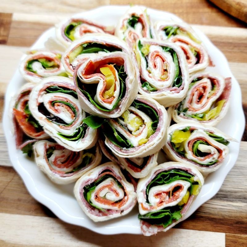 Italian Sub Pinwheels