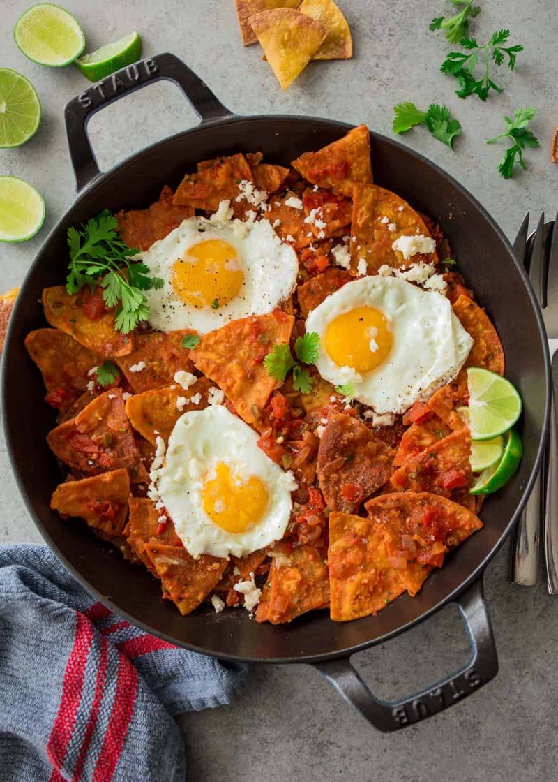 Breakfast Chilaquiles Quick Version