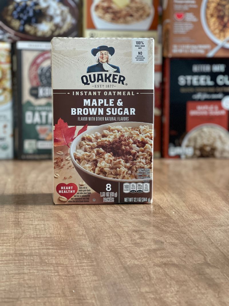 Flavored Instant Oatmeal