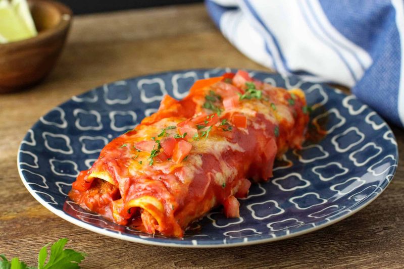 Cheesy Chicken Enchiladas