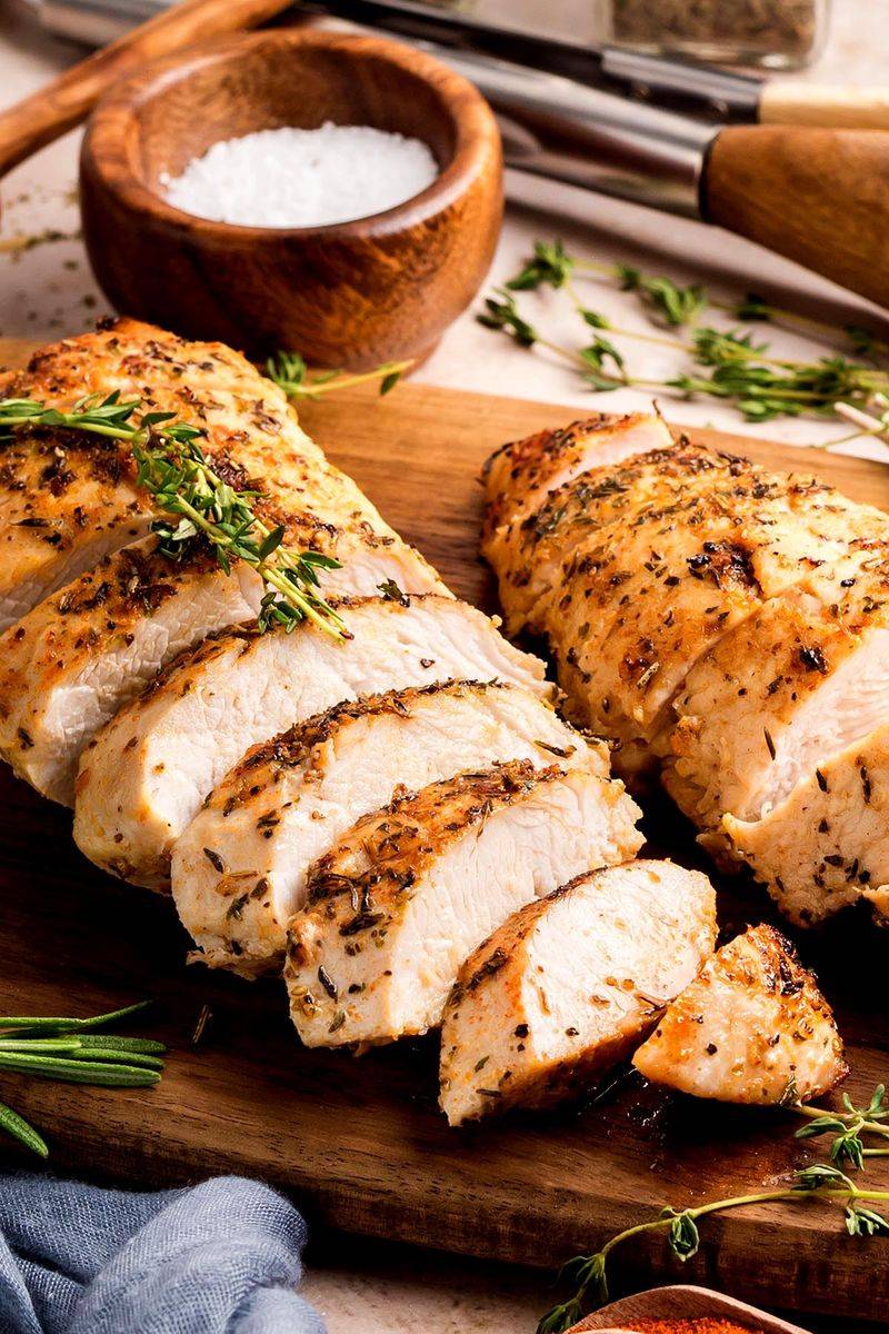 Garlic Herb Turkey Tenderloin