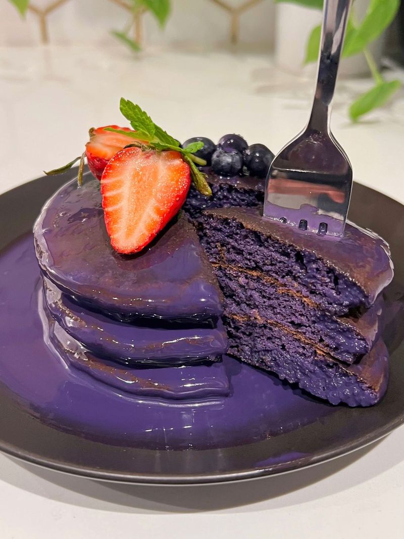 Ube Pancakes