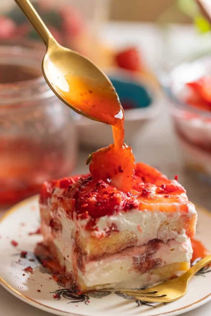 Strawberry Shortcake Tiramisu