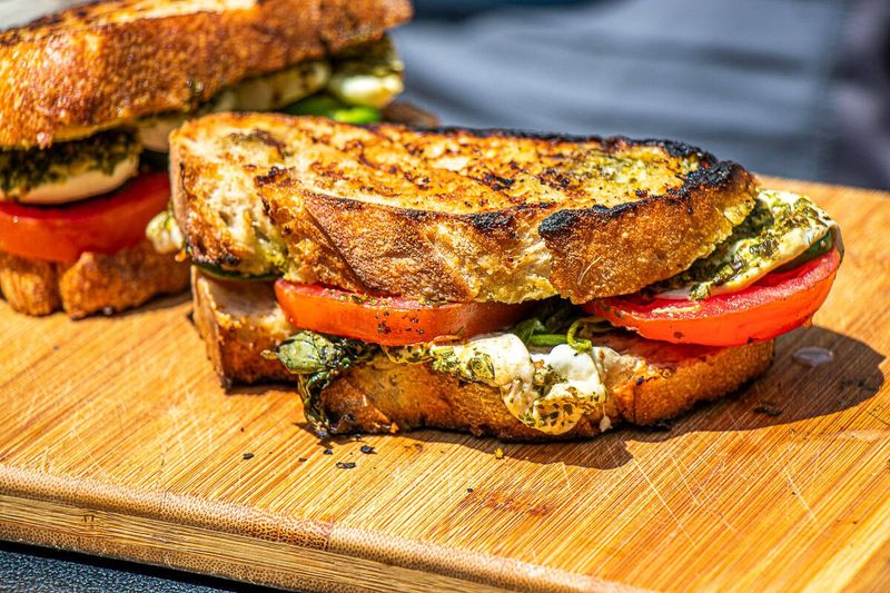 Buffalo Mozzarella Grilled Cheese