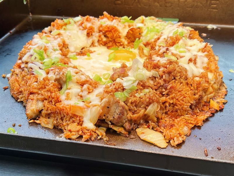 Kimchi Bacon Fried Rice