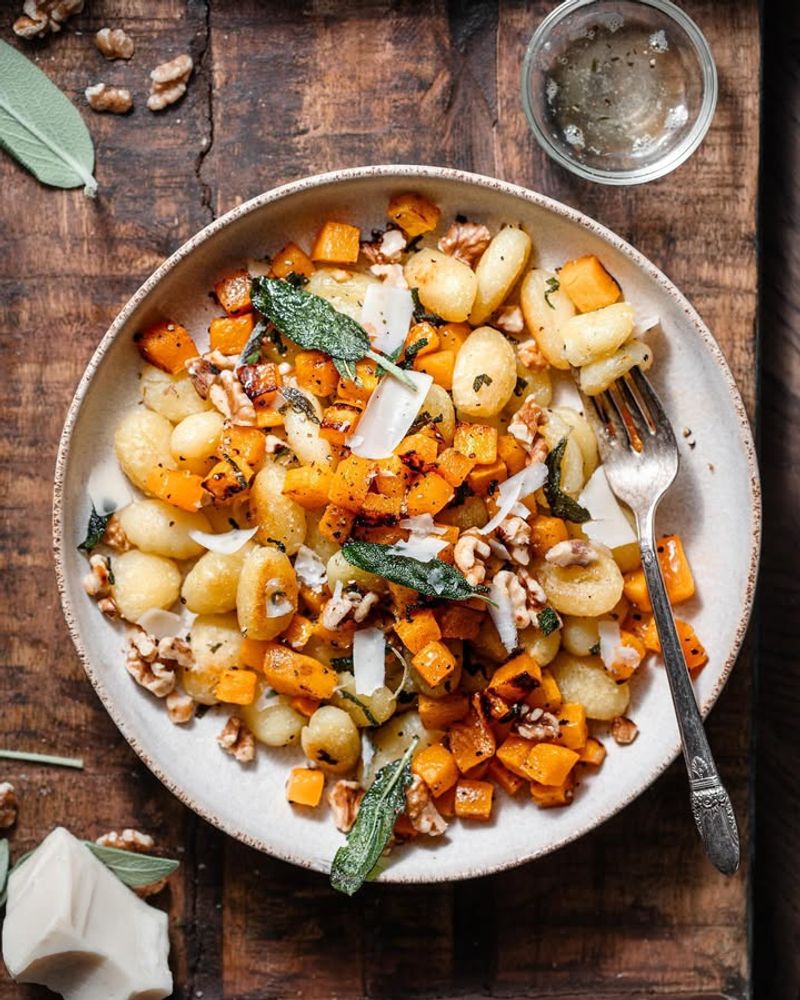 Brown Butter Sage Butternut Squash Gnocchi