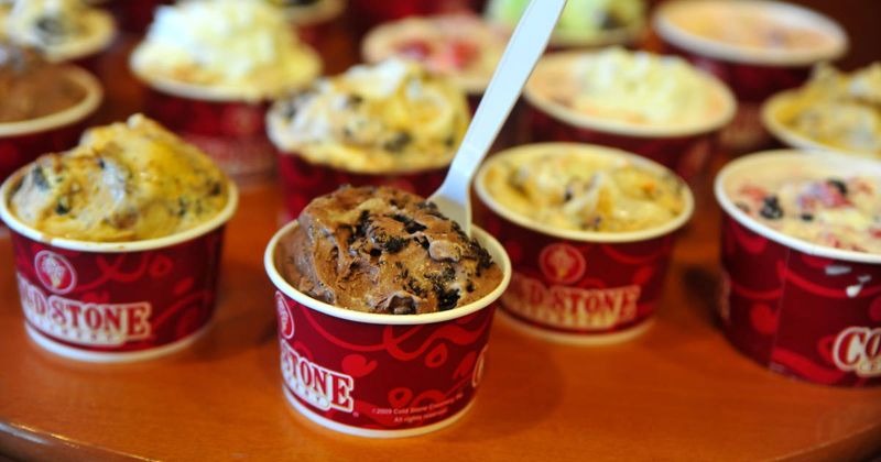 Cold Stone Creamery Cookie Dough (signature style)