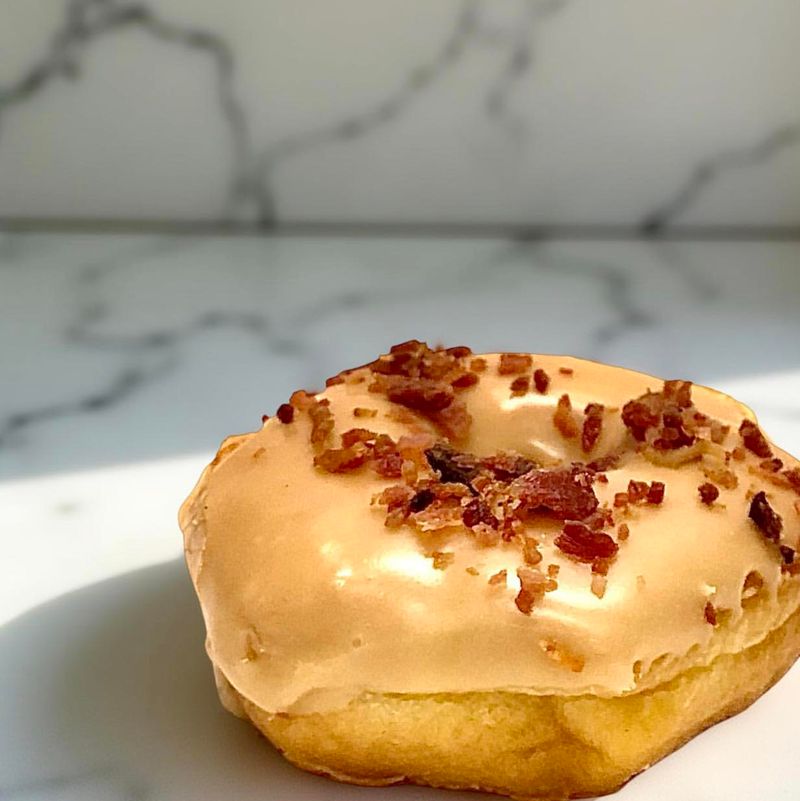 Glazed Over Donuts' Maple Bacon Masterpiece