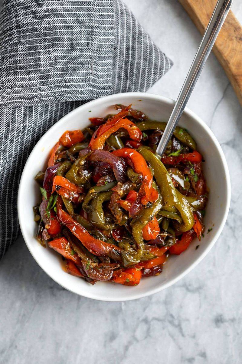 Sauteed Peppers and Onions