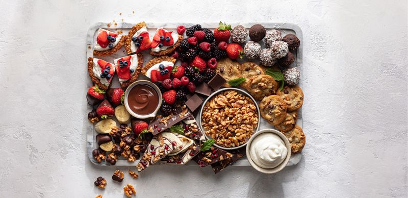 Berries with a Sprinkle of Nuts