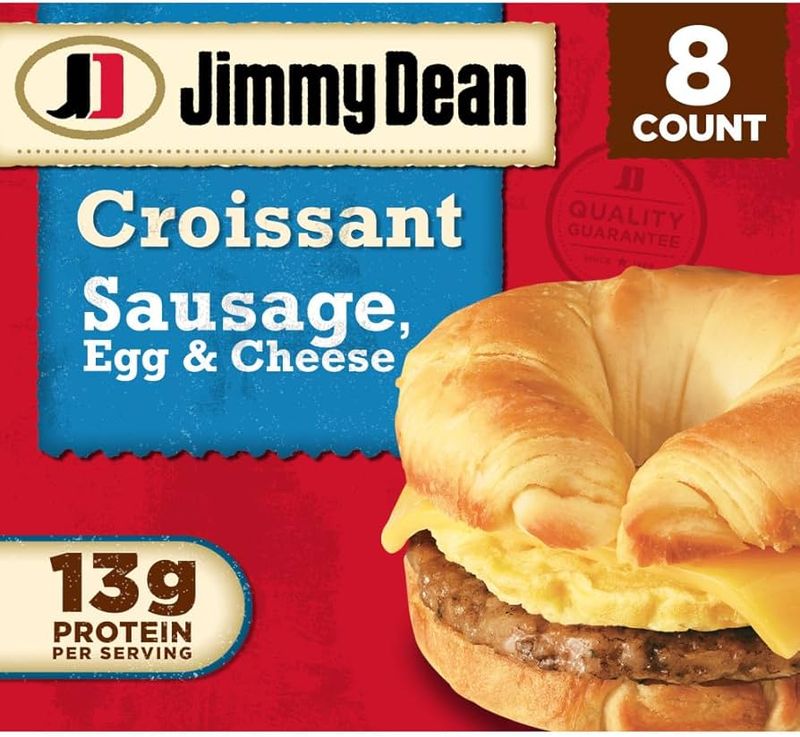 Jimmy Dean Croissant: Sausage, Egg & Cheese