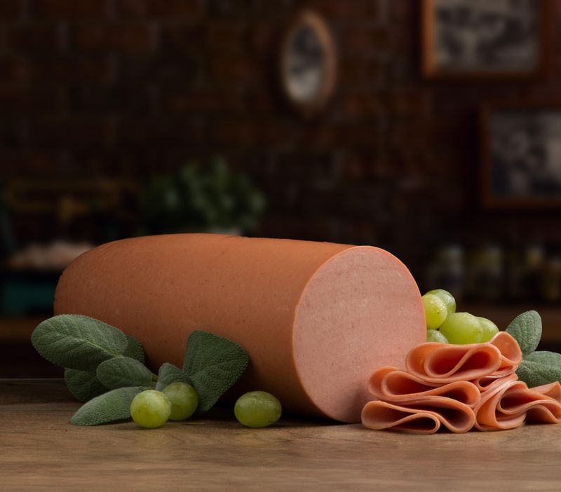 Bologna chub sliced fresh