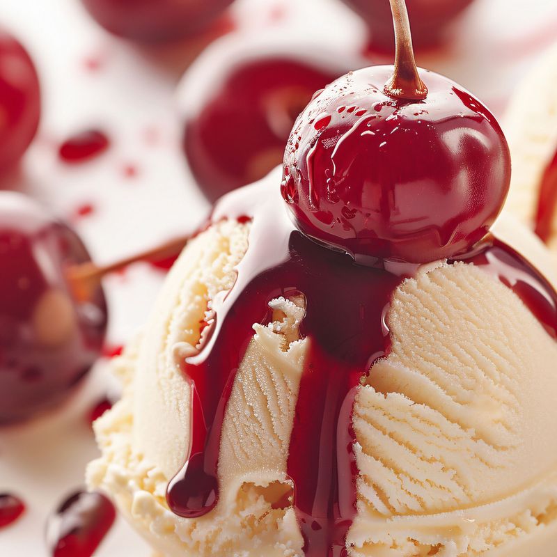 Cherry Vanilla with Cherries in Syrup