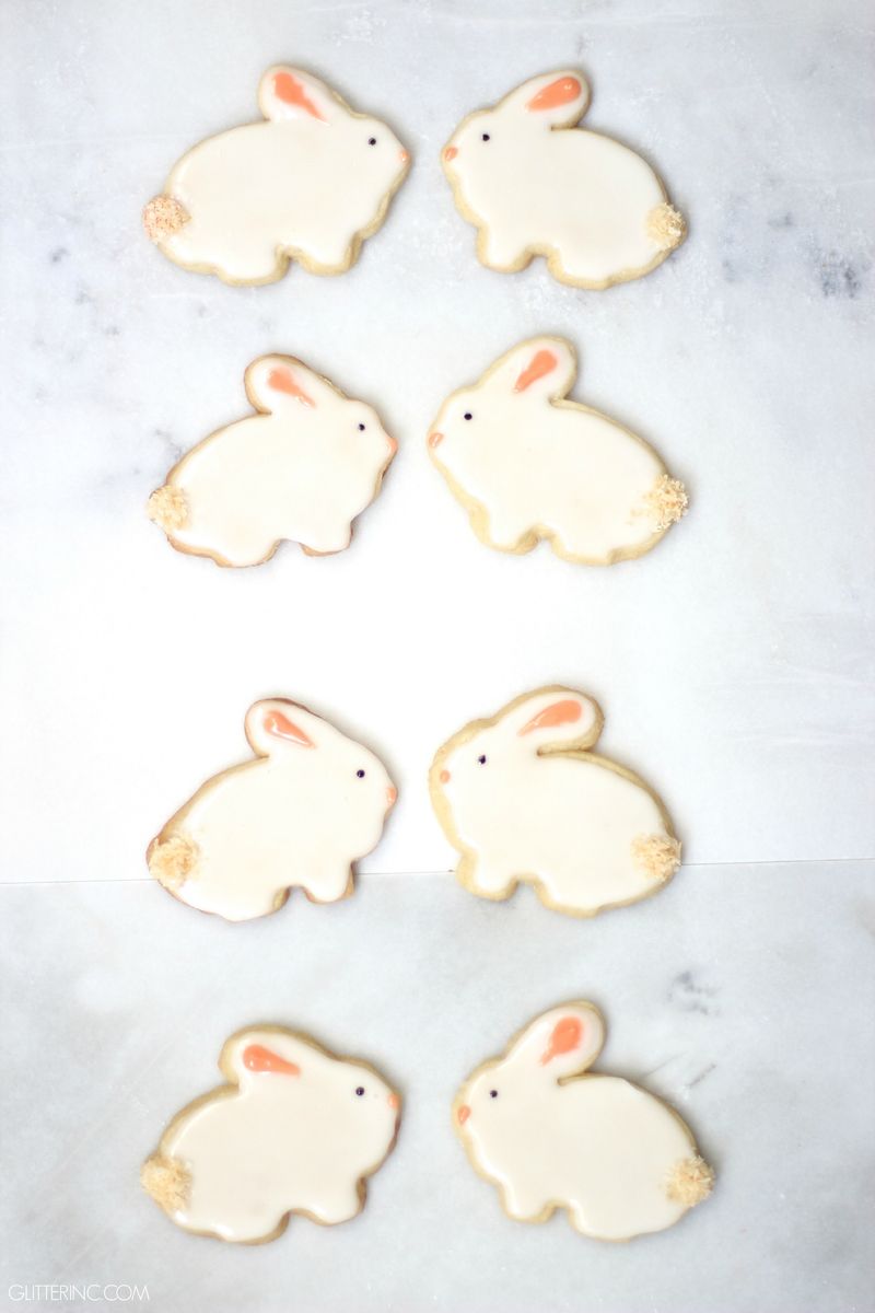 Lemon Bunny Sugar Cookies