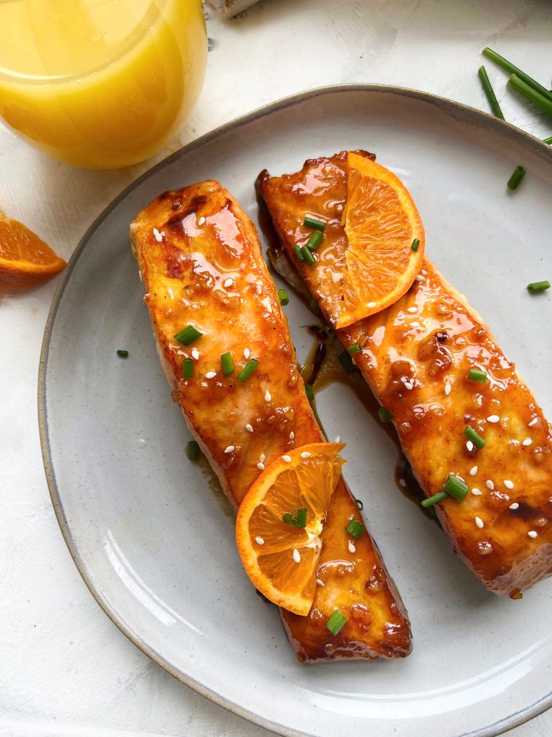 Orange-Glazed Salmon
