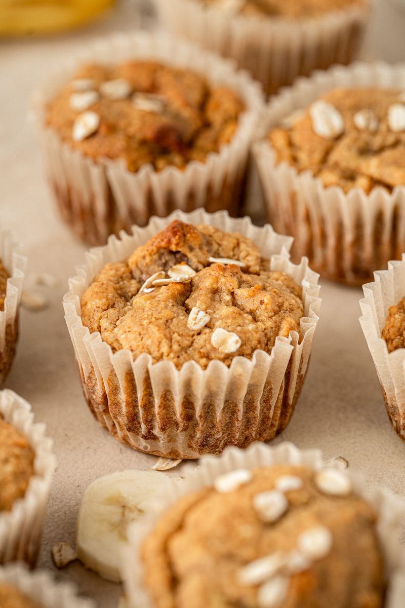 Banana Oat Protein Muffin