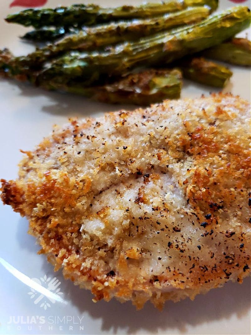 Panko Crusted Pork Chops