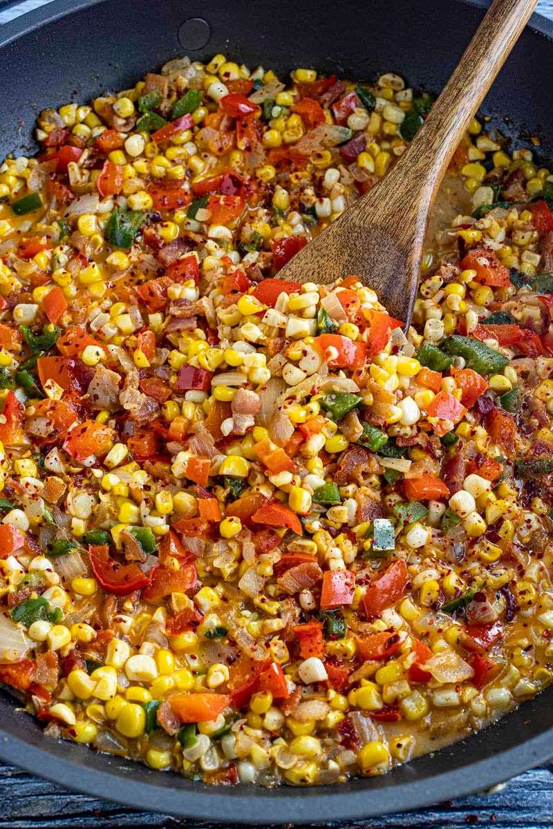 Cajun Corn Maque Choux