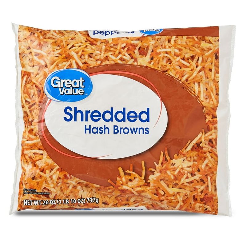 Great Value Shredded Hash Browns (Walmart)
