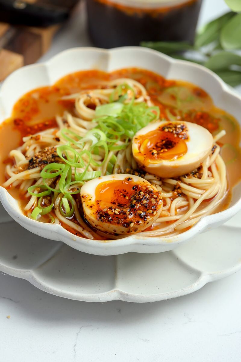 Ramen Upgraded With A Soft-Boiled Egg