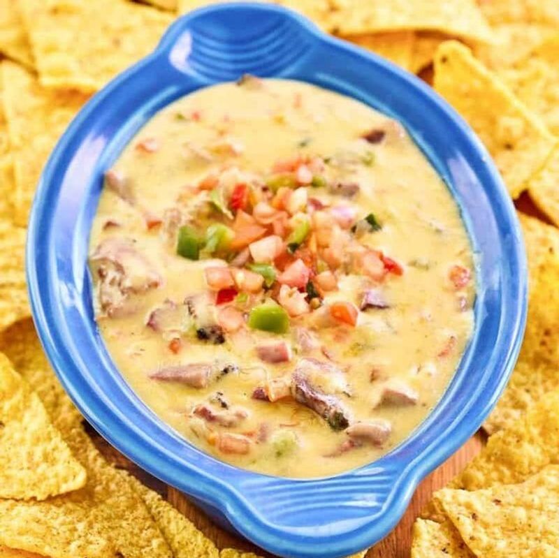 Brisket queso