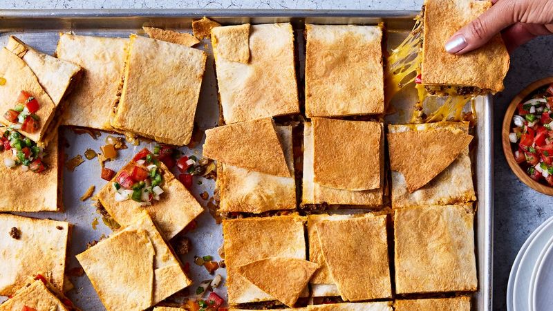 Sheet Pan Quesadilla