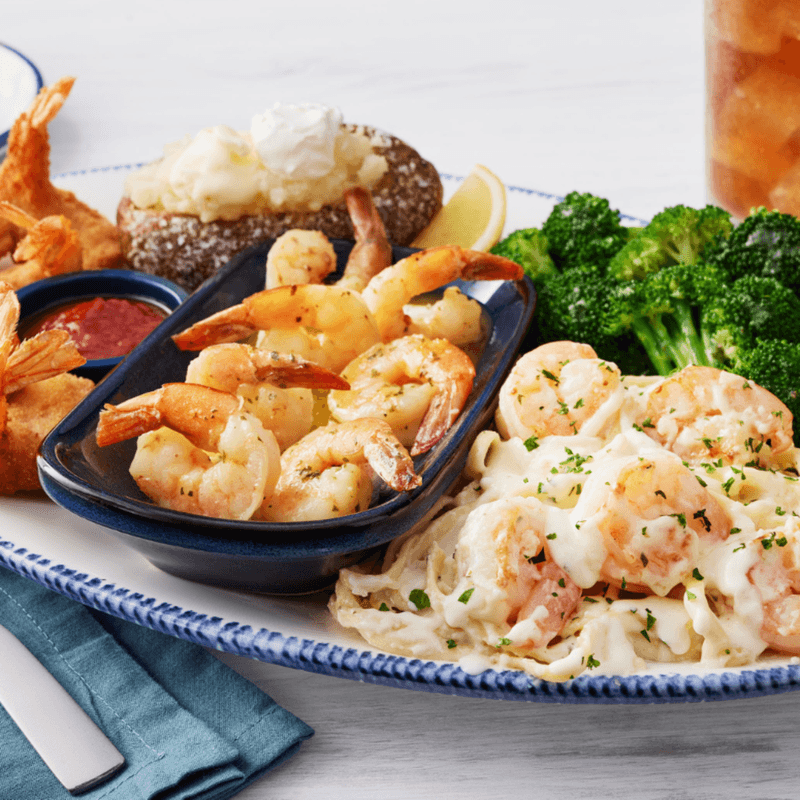 Create Your Own Seaside Shrimp Trio (classic version)