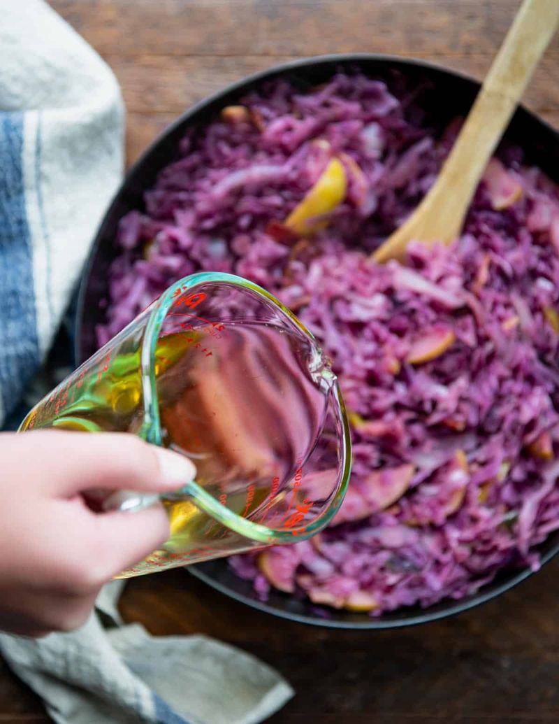 Cabbage And Apple Sauté