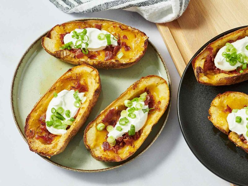 Loaded potato skins