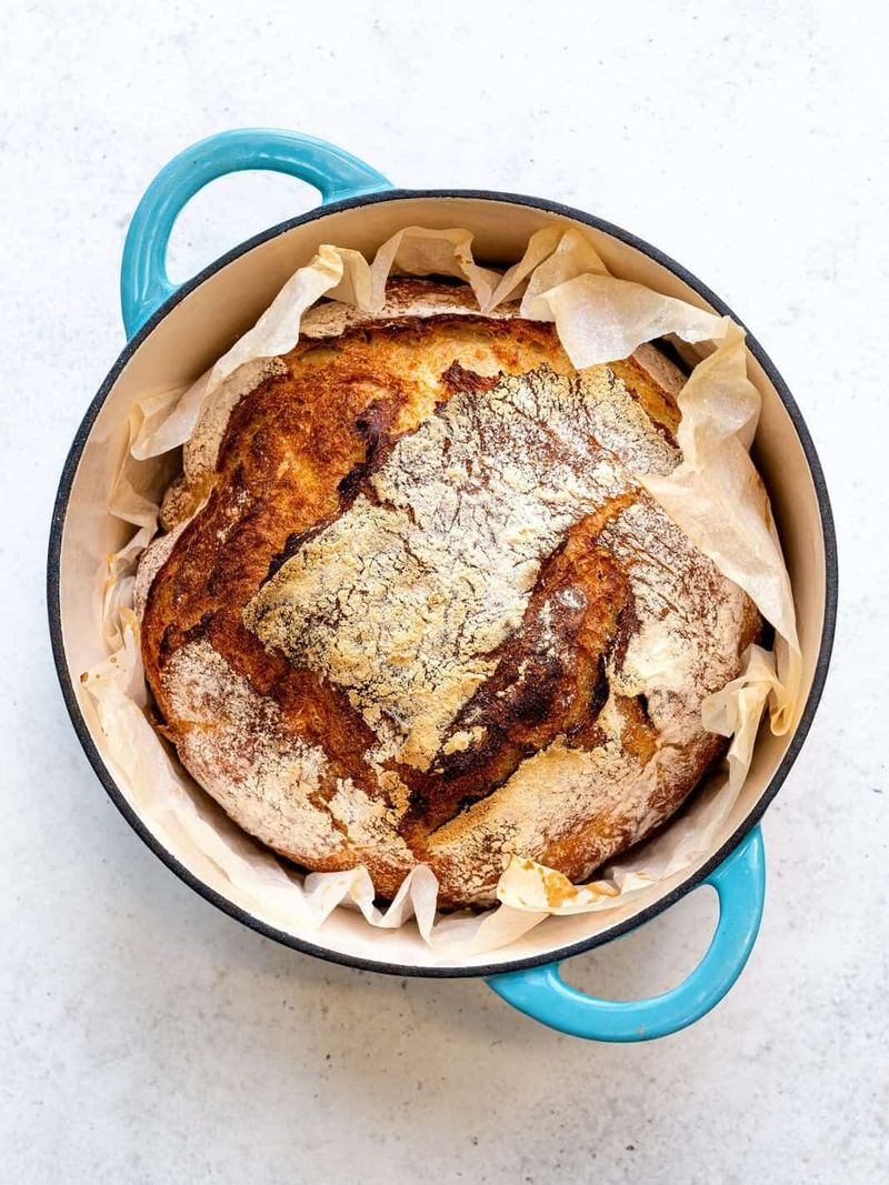 No-Knead Crusty Bread