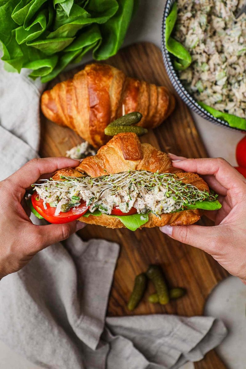 Tuna Salad Croissants