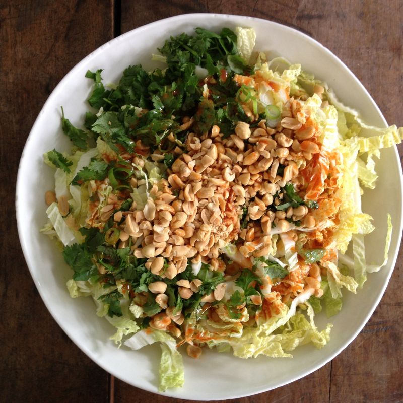 Peanut Crunch Slaw