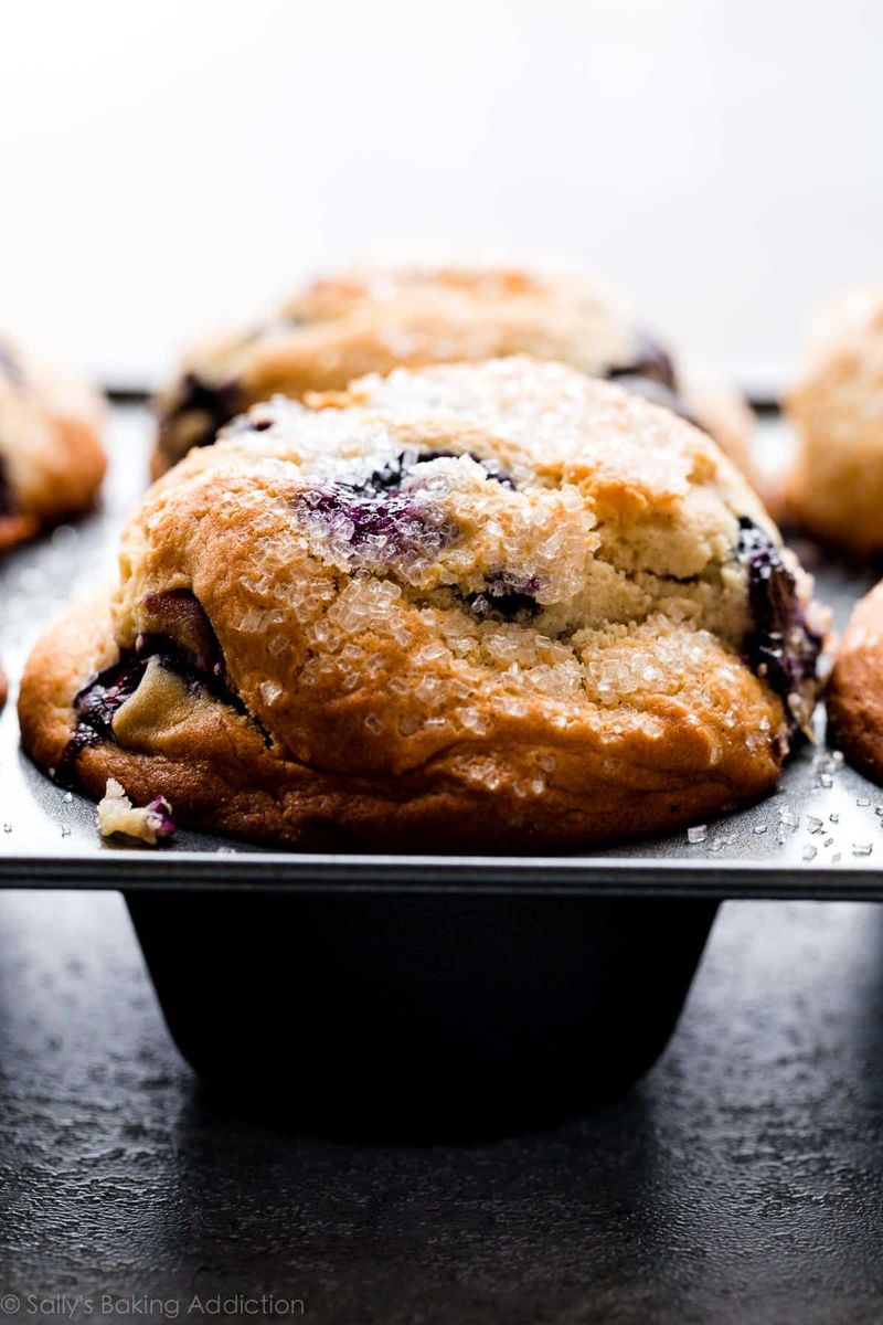 Blueberry Crumb Muffins