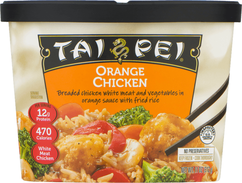 Tai Pei Orange Chicken Entrée