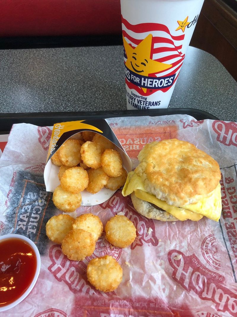 Hardee’s Biscuit with Egg and Cheese