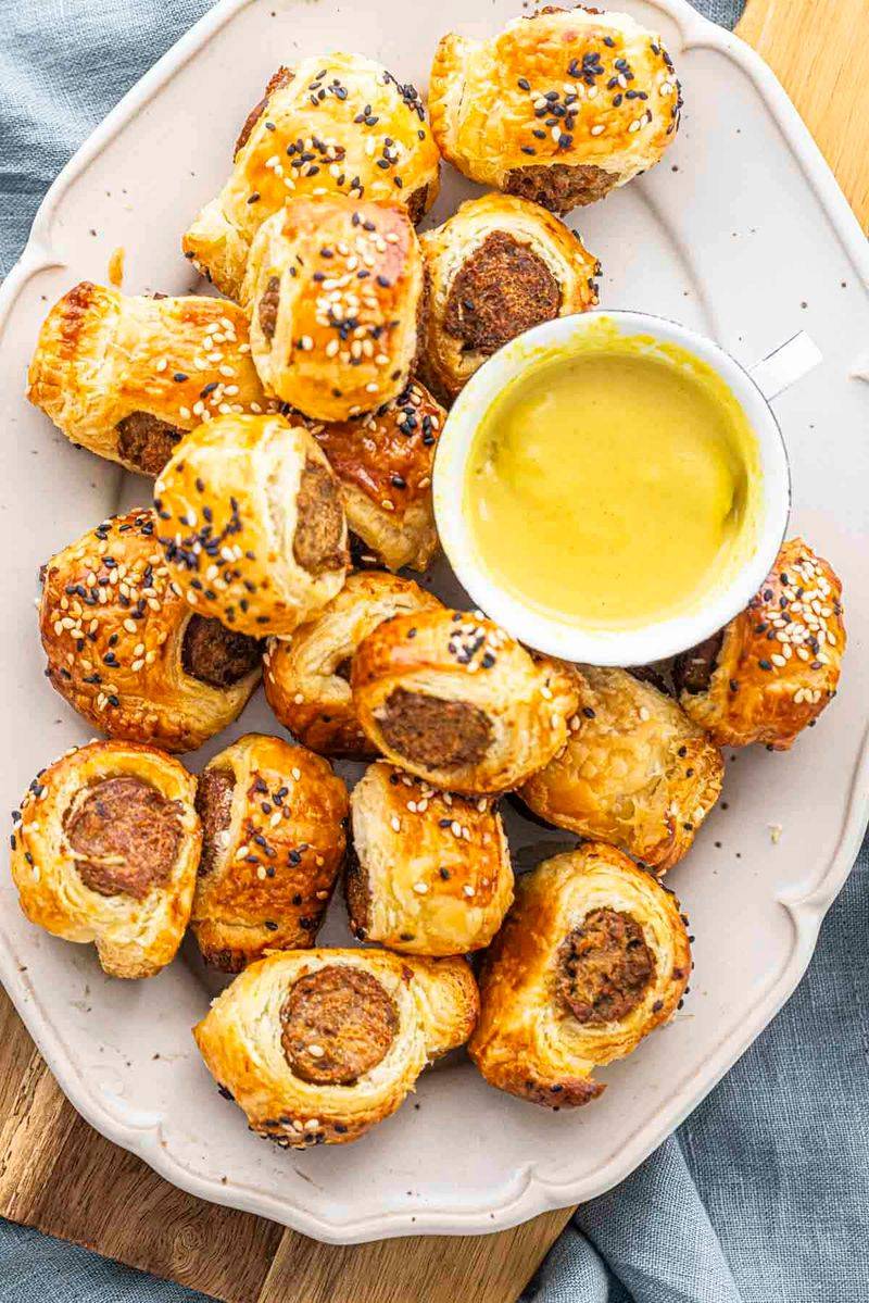 Puff Pastry Sausage Rolls