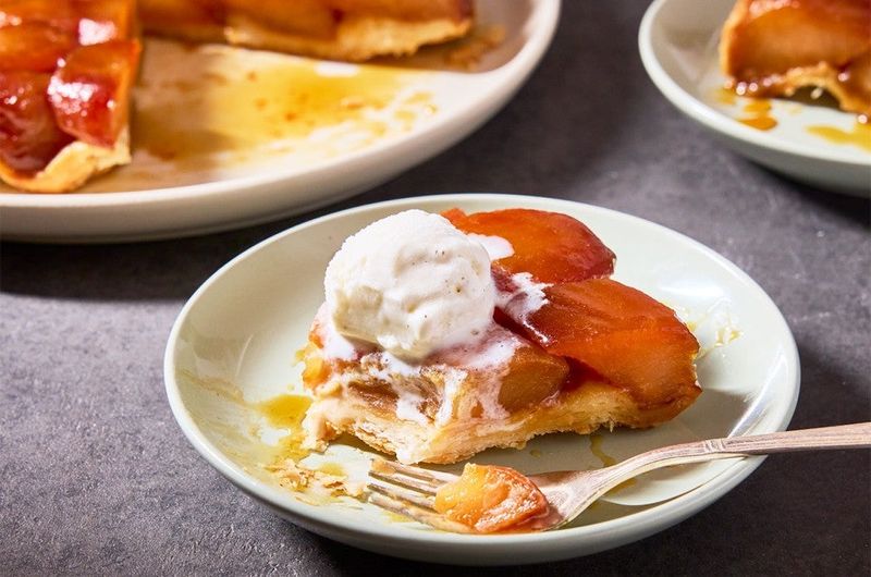 Apple Tarte Tatin Squares