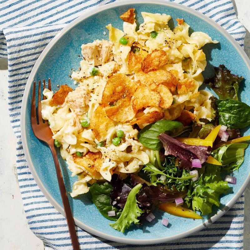 Tuna noodle casserole