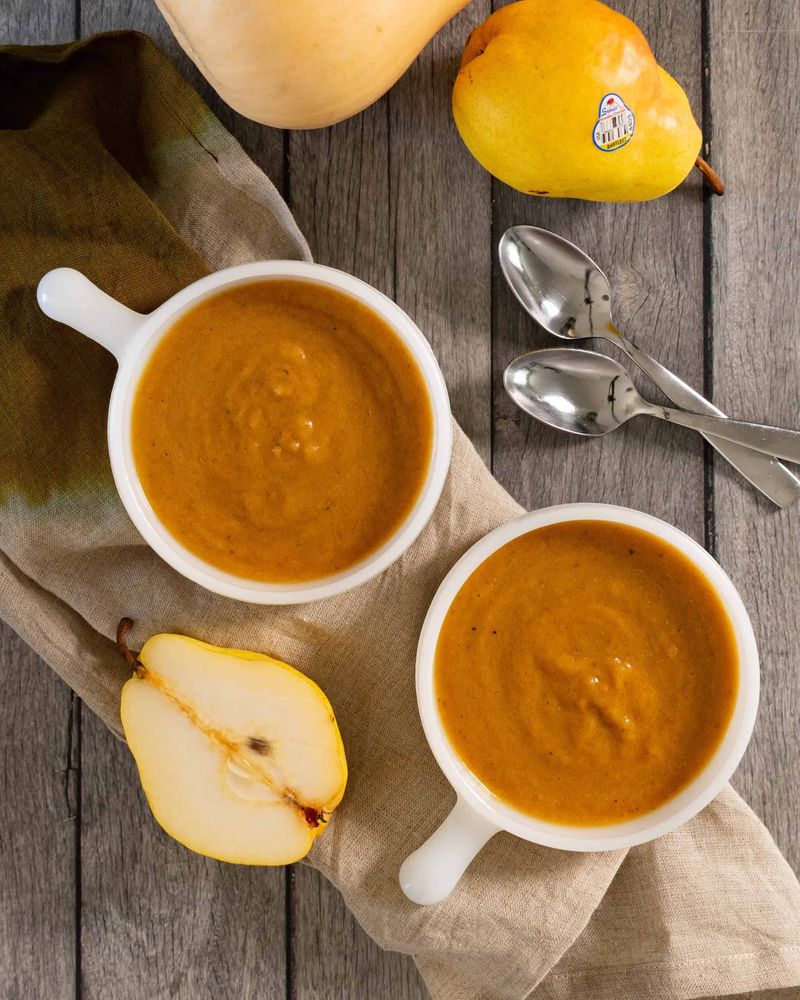 Pear And Butternut Squash Soup