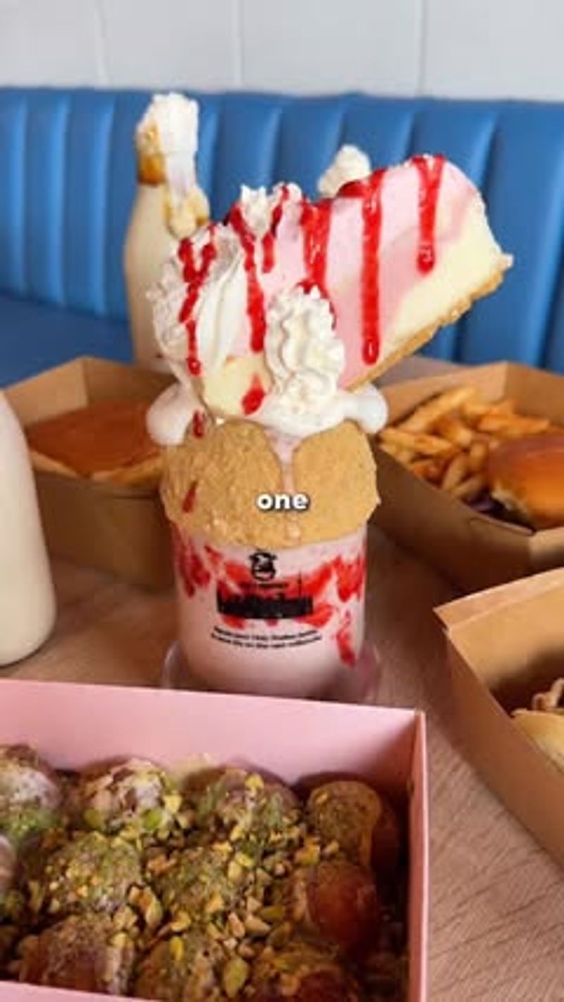 Milkshakes With Whole Cakes